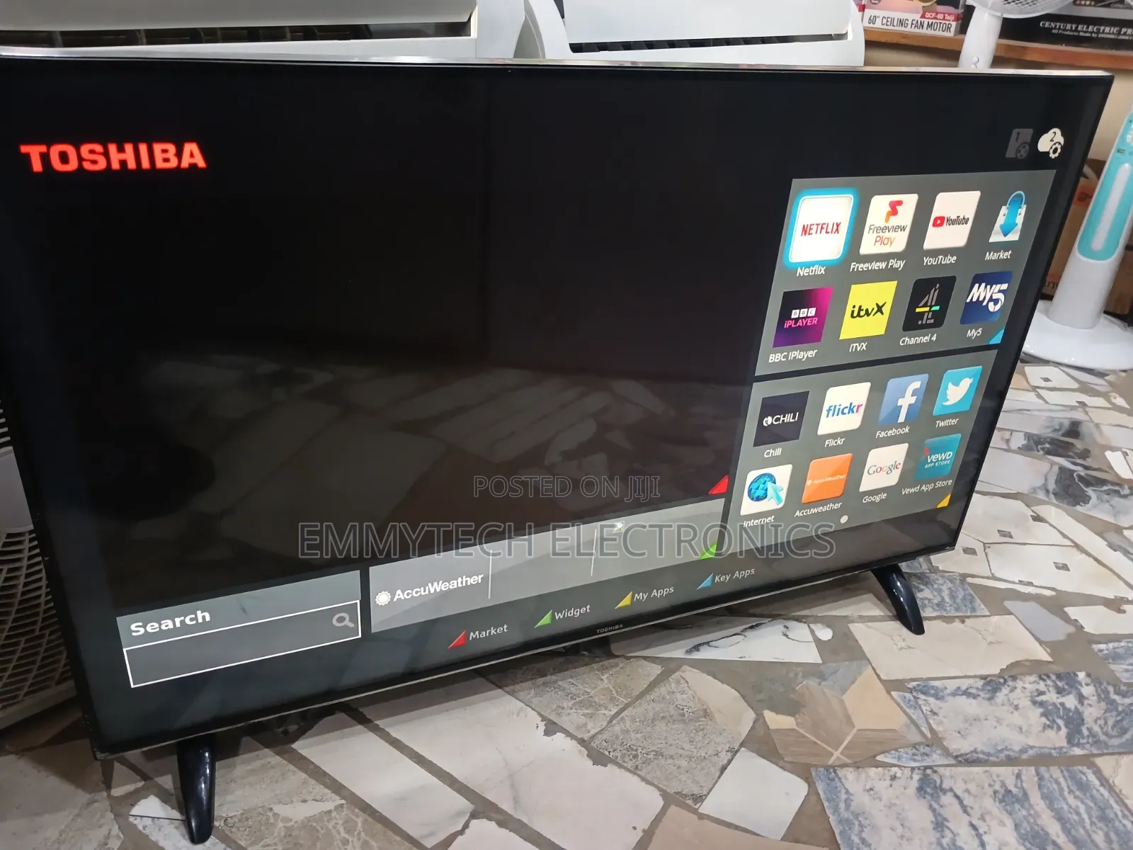Toshiba 50inches Smart Tv