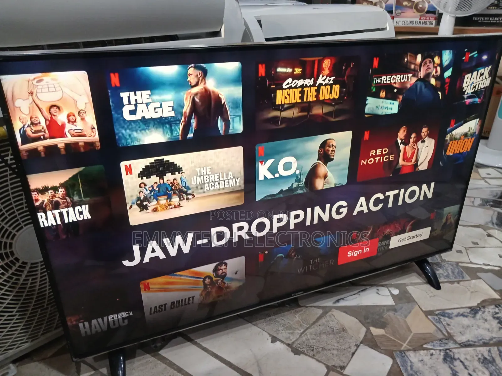 Toshiba 50inches Smart Tv