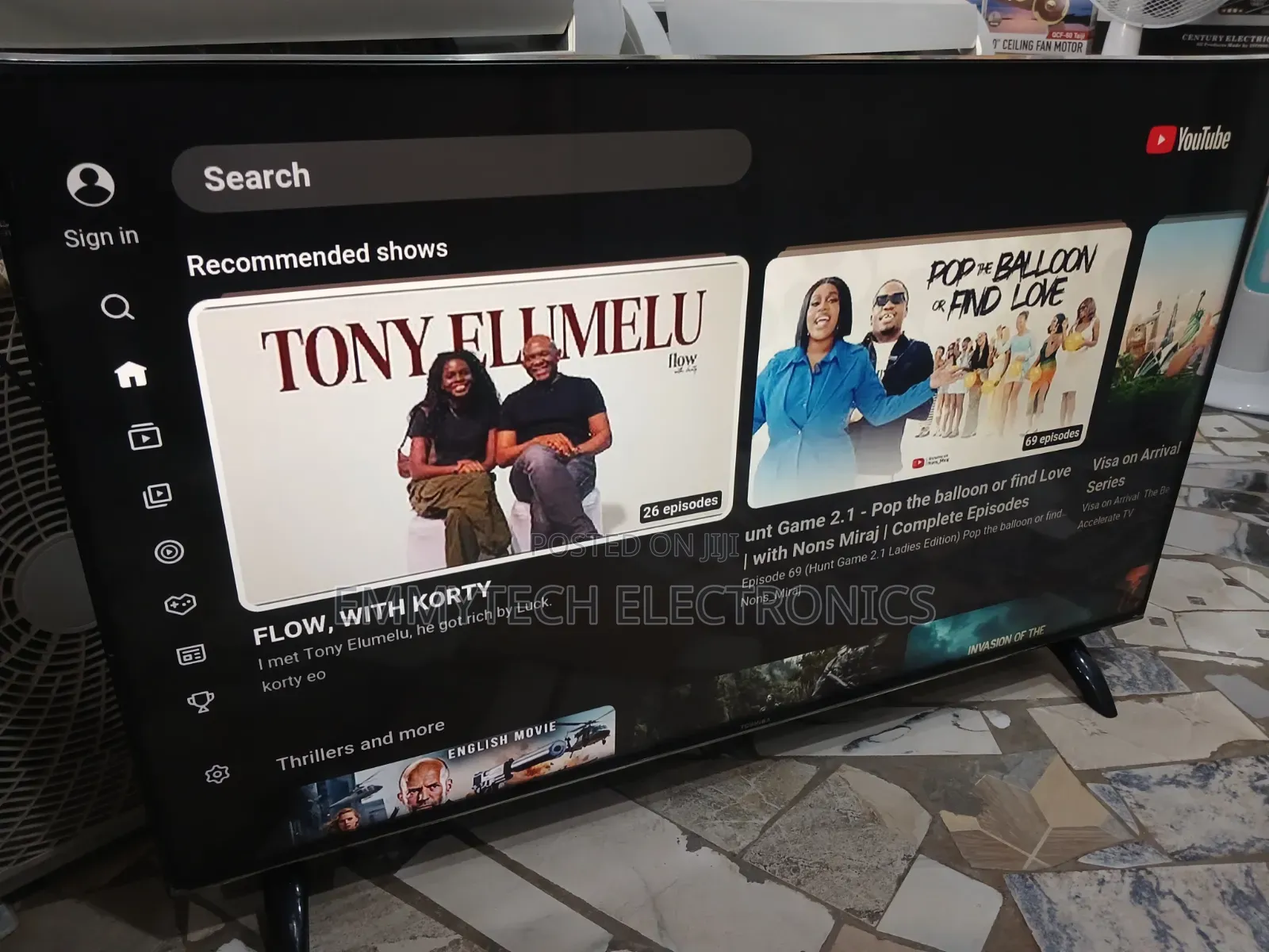Toshiba 50inches Smart Tv