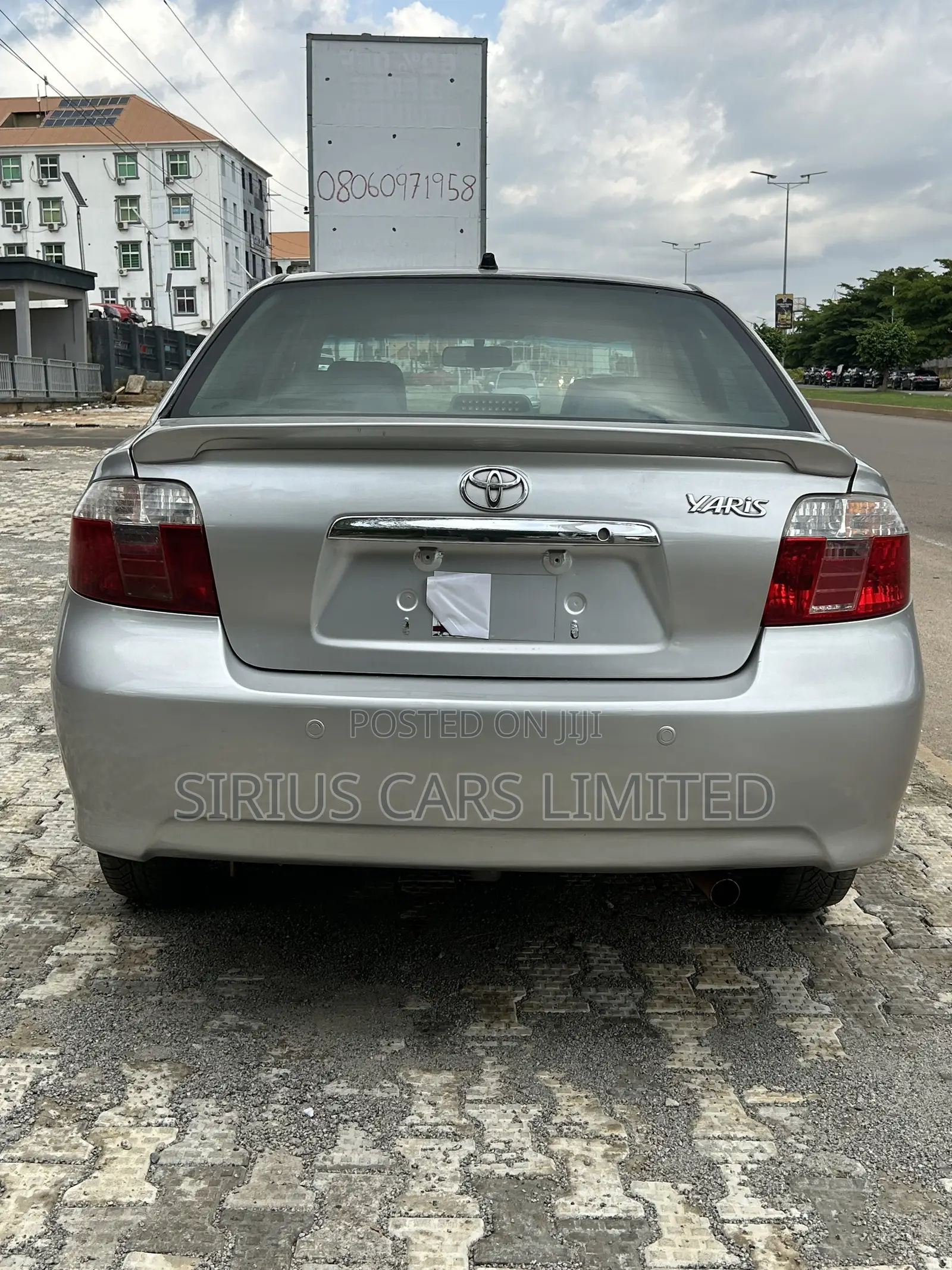 Toyota Yaris Sedan Automatic 2007 Silver