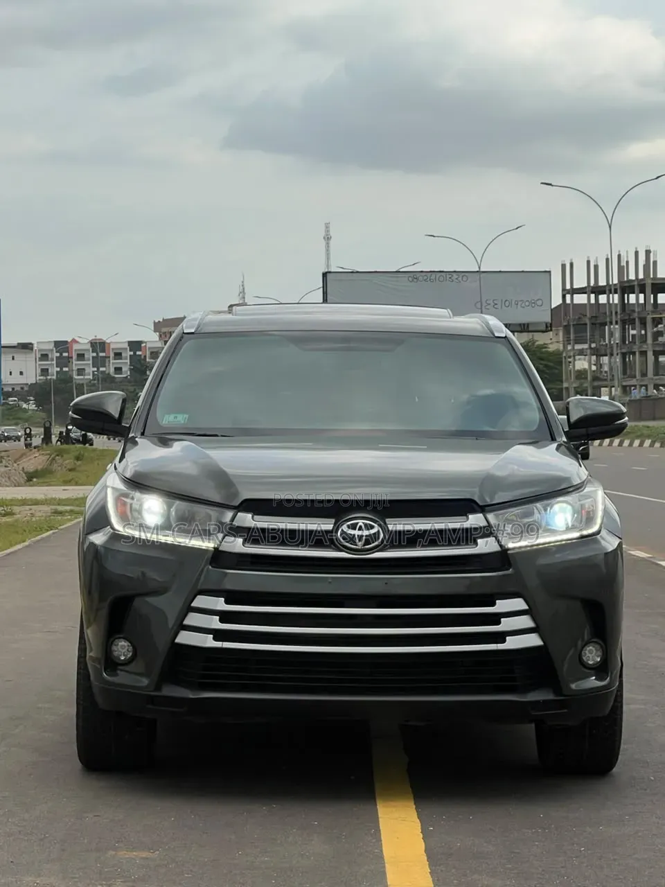 Toyota Highlander Limited V6 4x2 (3.5L 6cyl 6A) 2016 Green