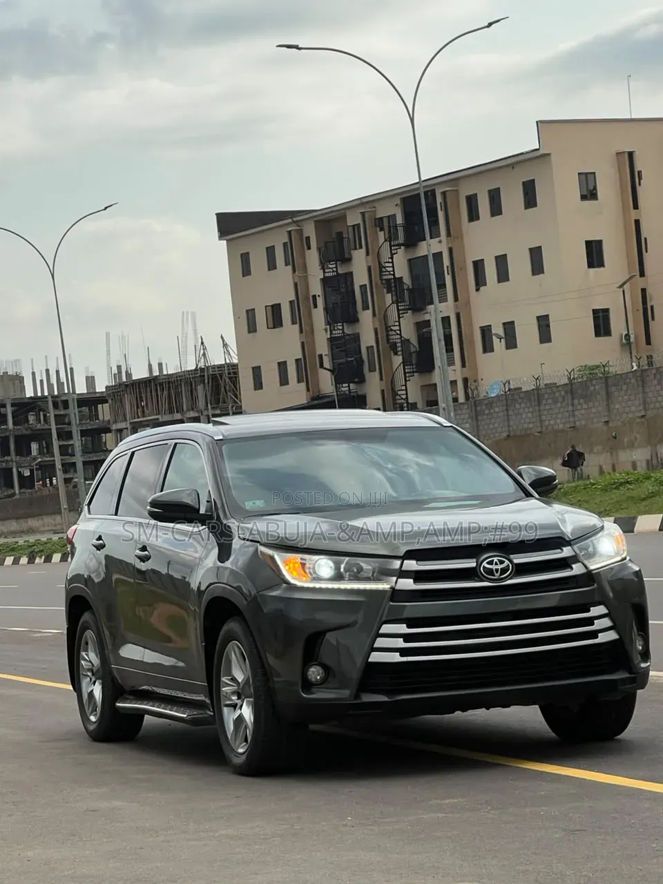 Toyota Highlander Limited V6 4x2 (3.5L 6cyl 6A) 2016 Green