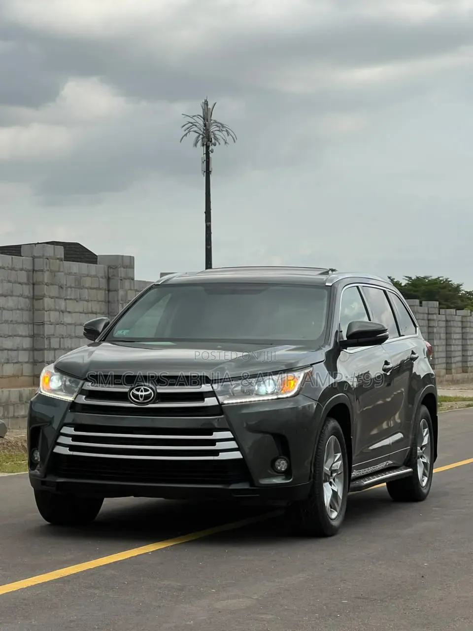 Toyota Highlander Limited V6 4x2 (3.5L 6cyl 6A) 2016 Green