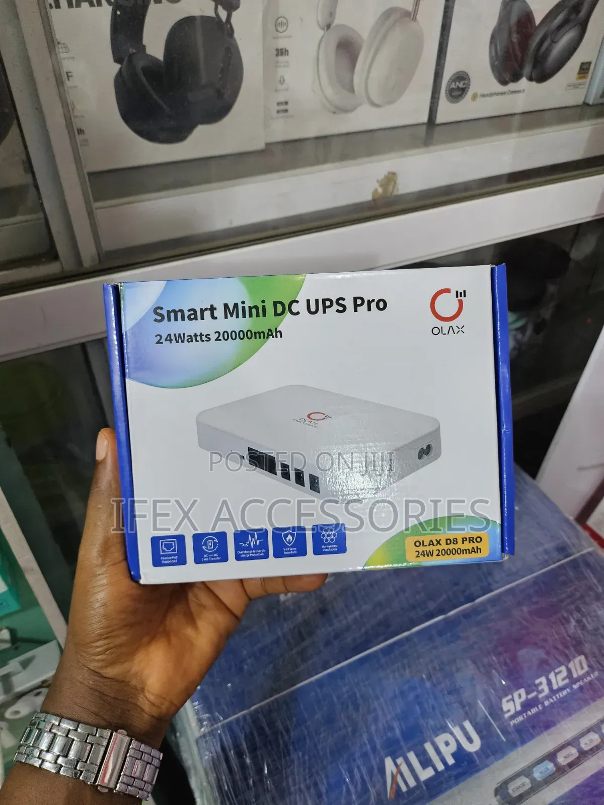 Olax Smart Mini Dc Ups Pro (Router Power Bank)