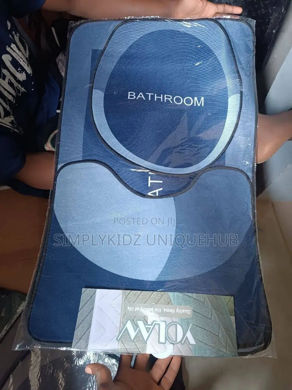 3 in 1 Absorbent Toilet Mat