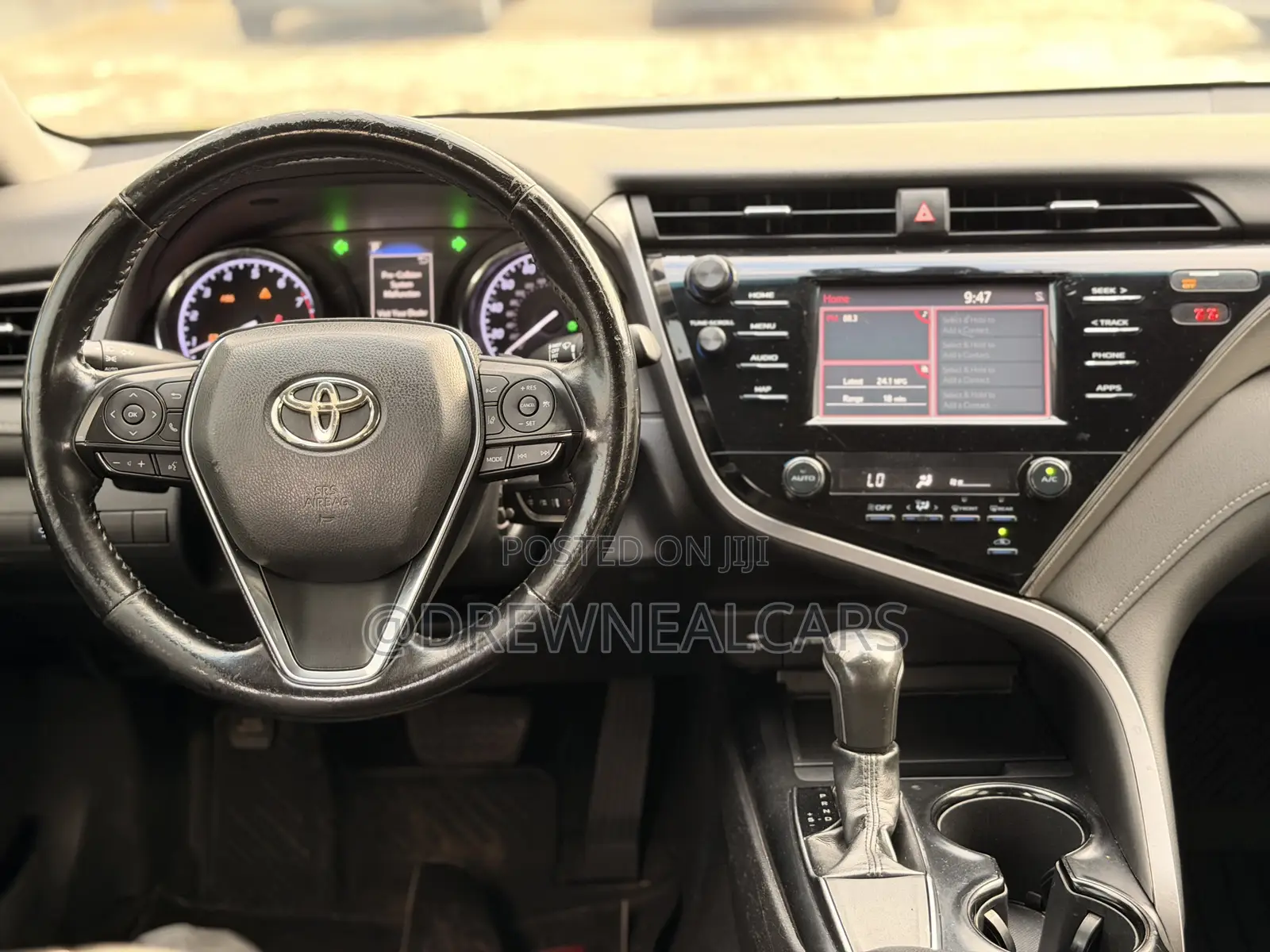 Toyota Camry SE (2.5L 4cyl 8A) 2019 Black