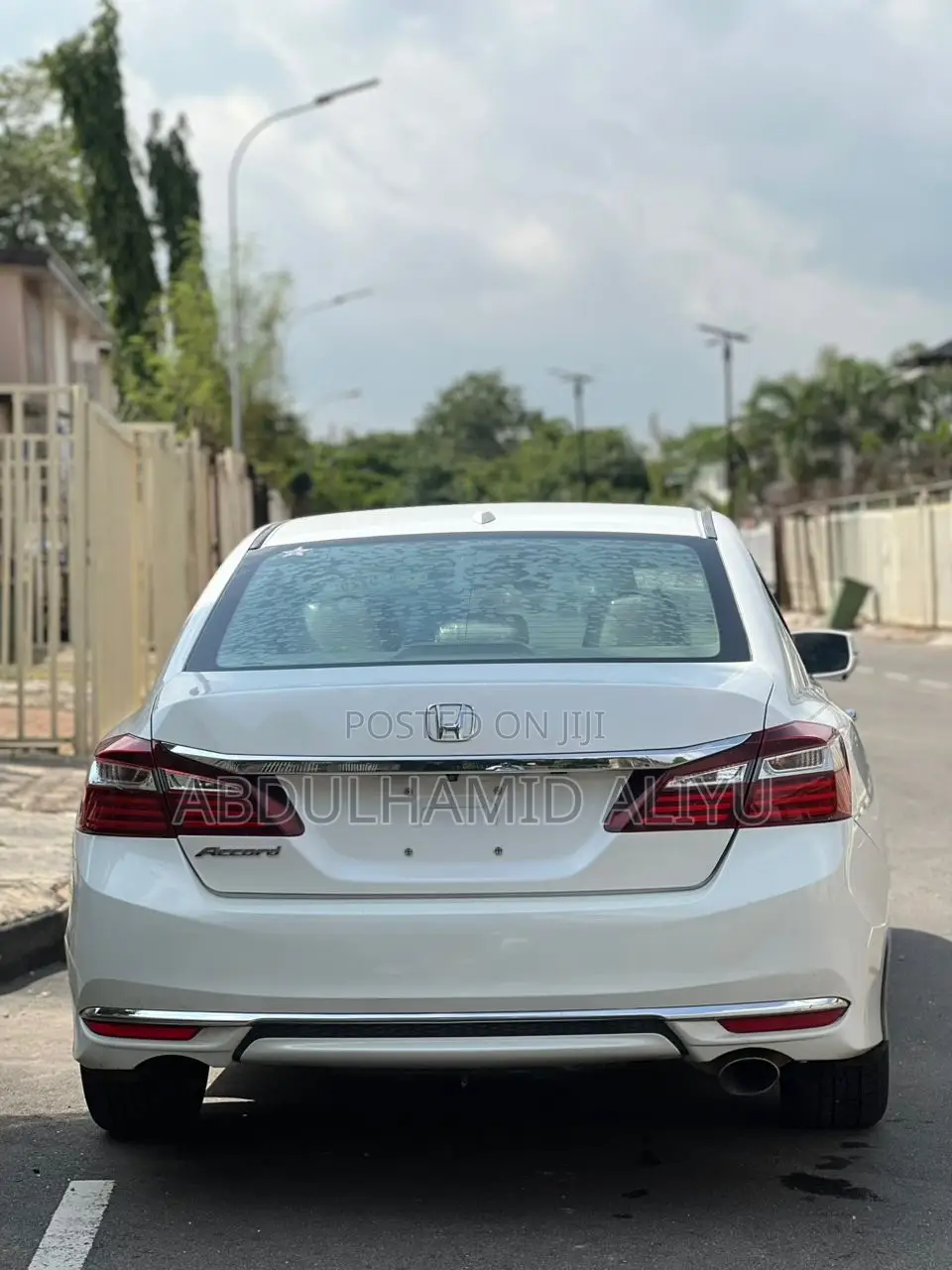 Honda Accord EX 4dr Sedan FWD (2.4L 4cyl 2A) 2016 White