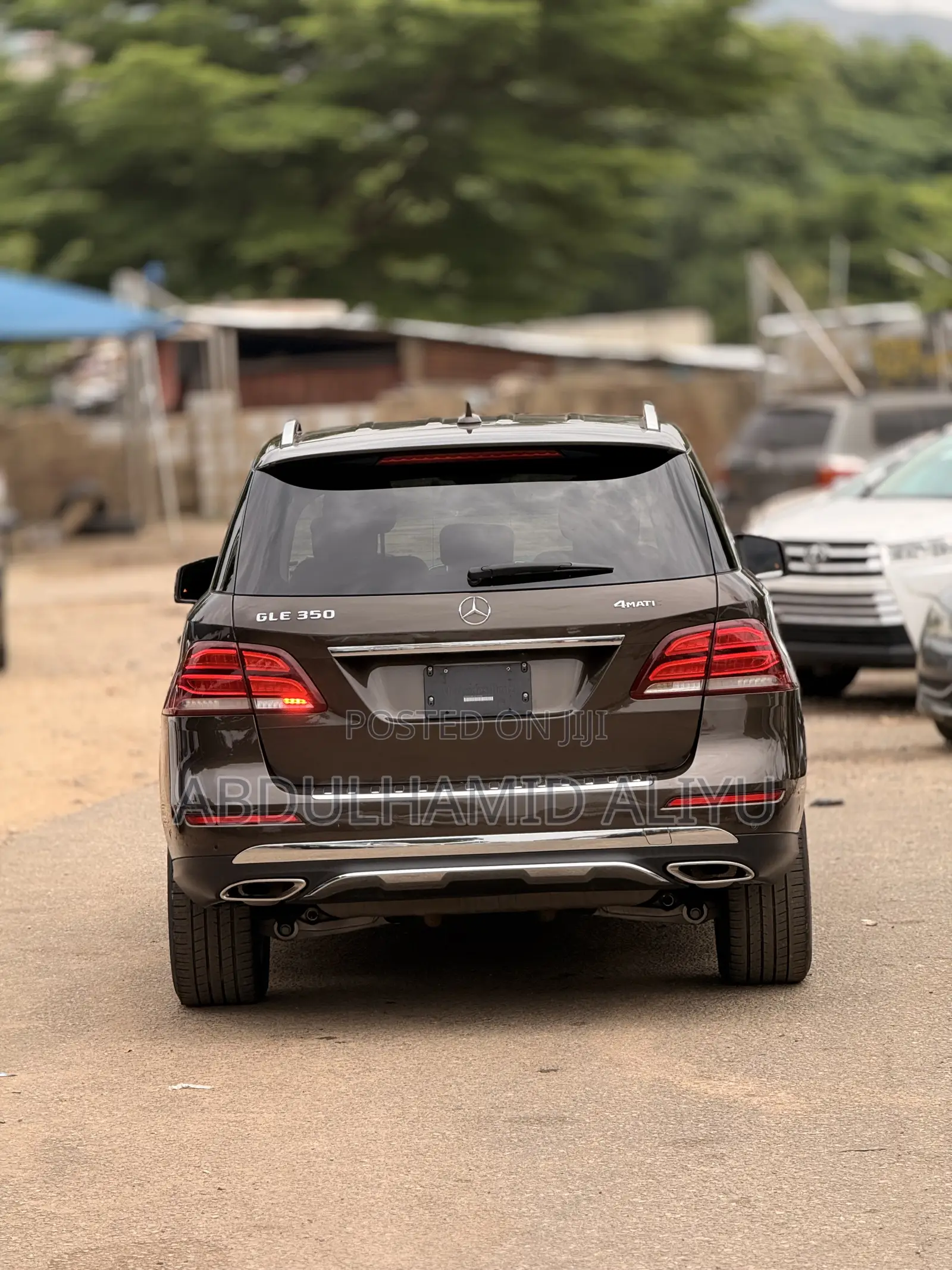 Mercedes-Benz GLE-Class GLE 350d 4MATIC 2016 Gray