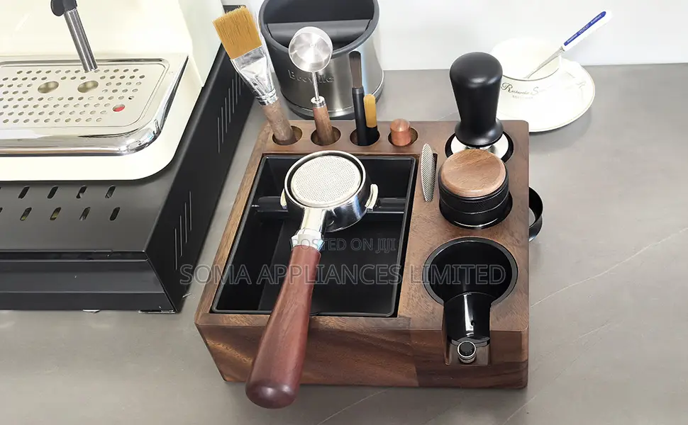 Espresso Tamping Station and Knock Box 51/54/58mm Coffee Accessories
