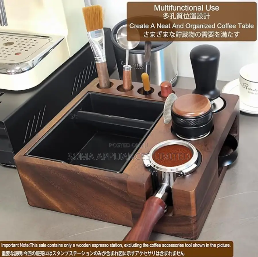 Espresso Tamping Station and Knock Box 51/54/58mm Coffee Accessories