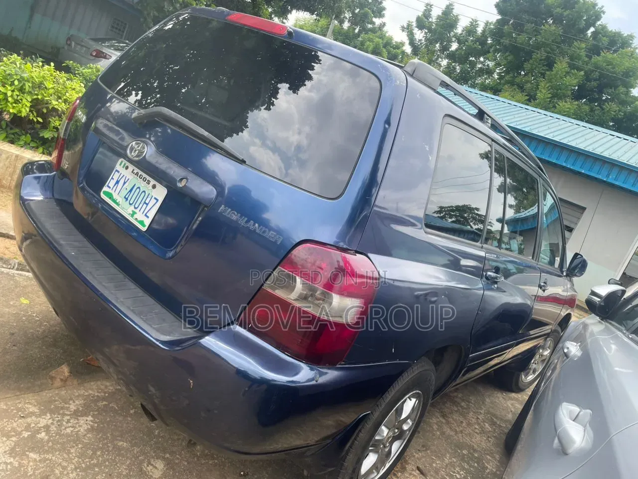 Toyota Highlander 2004 Blue