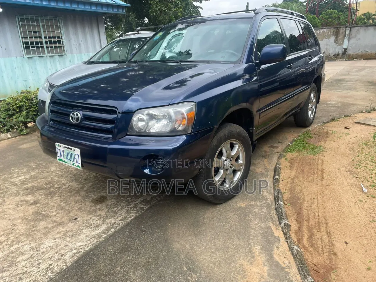 Toyota Highlander 2004 Blue