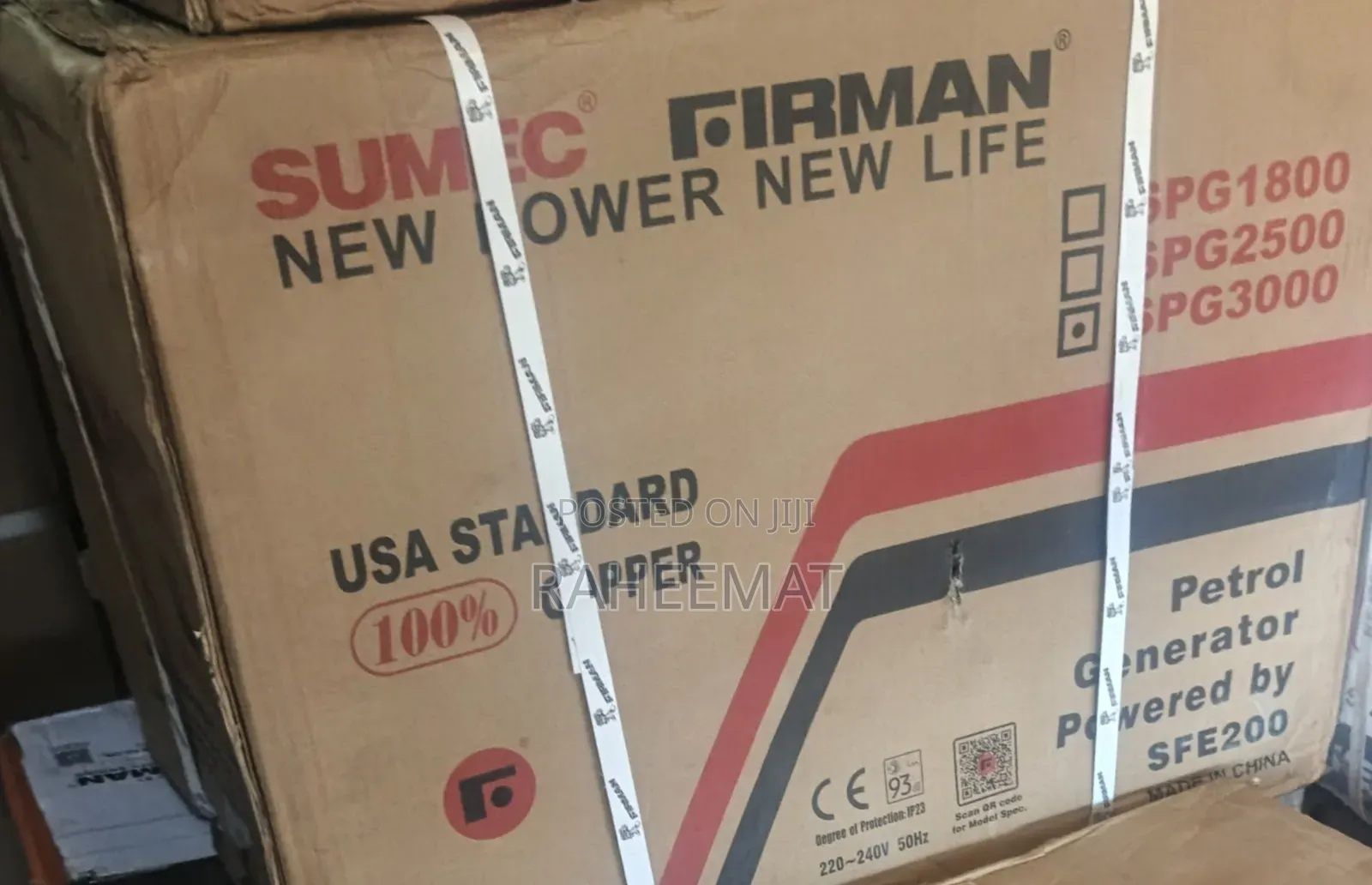 Firman Petrol Generator Spg3000