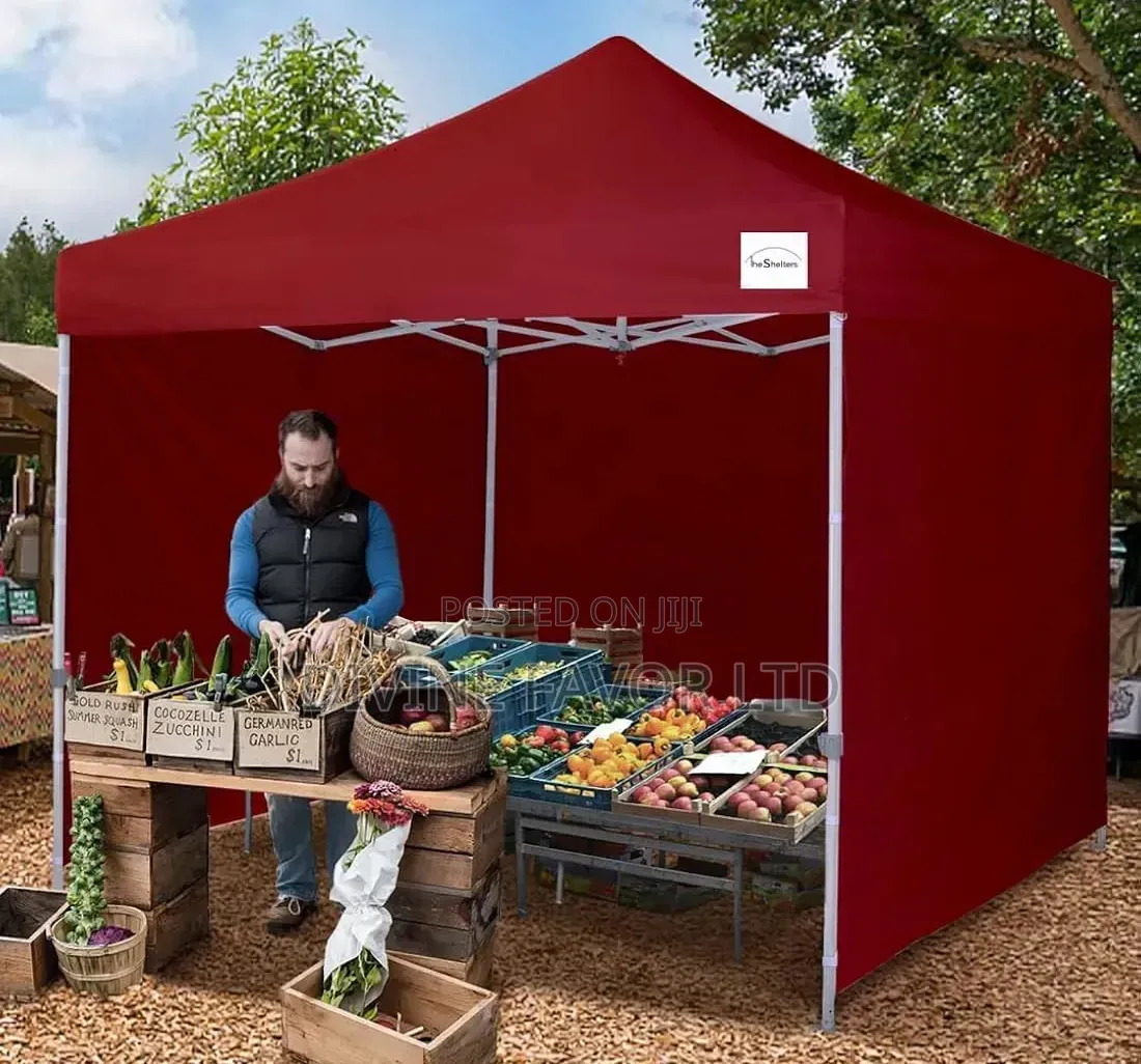 Imported Foldable Canopy With Sides 10*10 Feet
