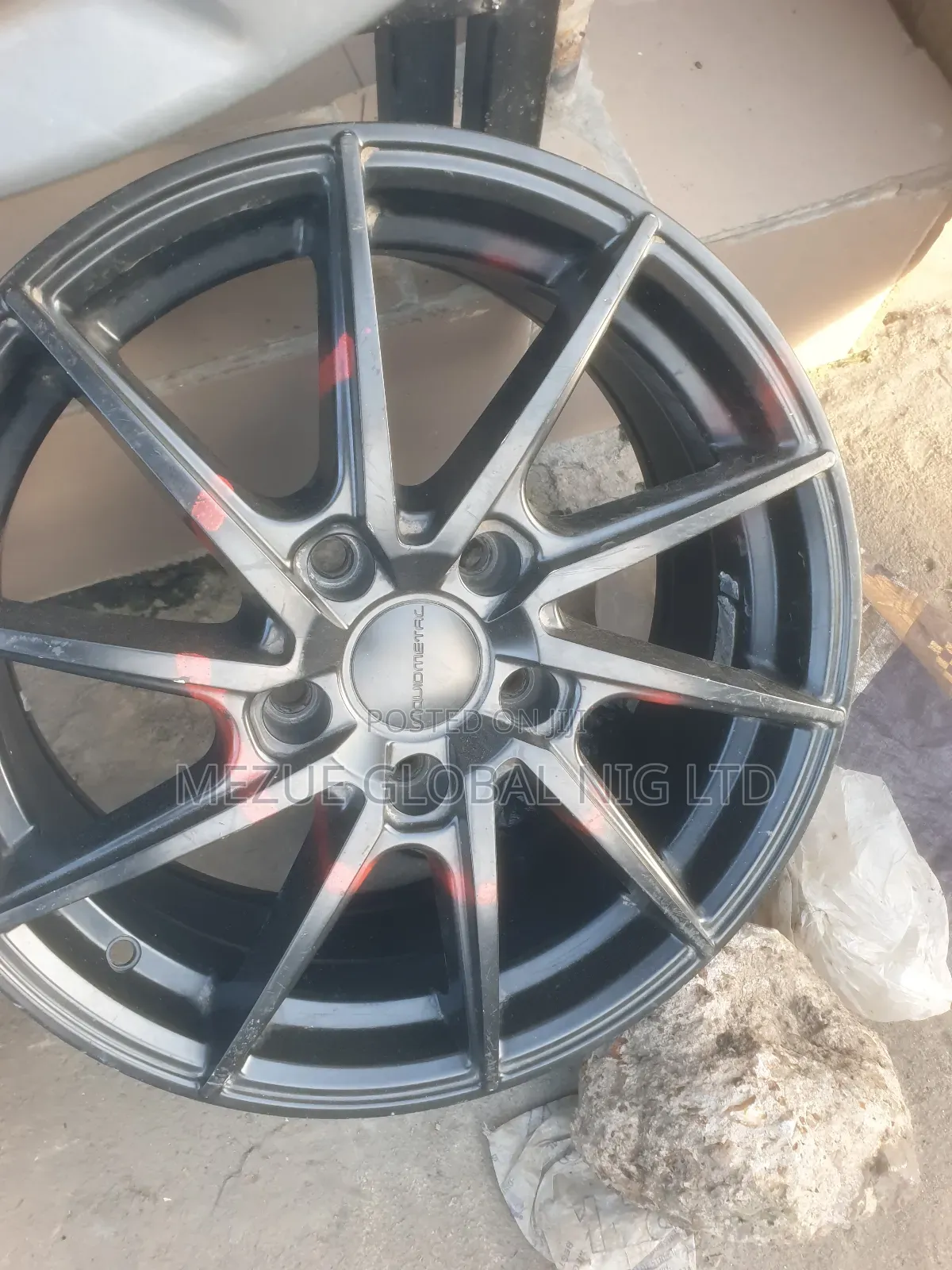 17inches Pure Black Tukunbo Rim for Mercedes Benz C Class Etc 