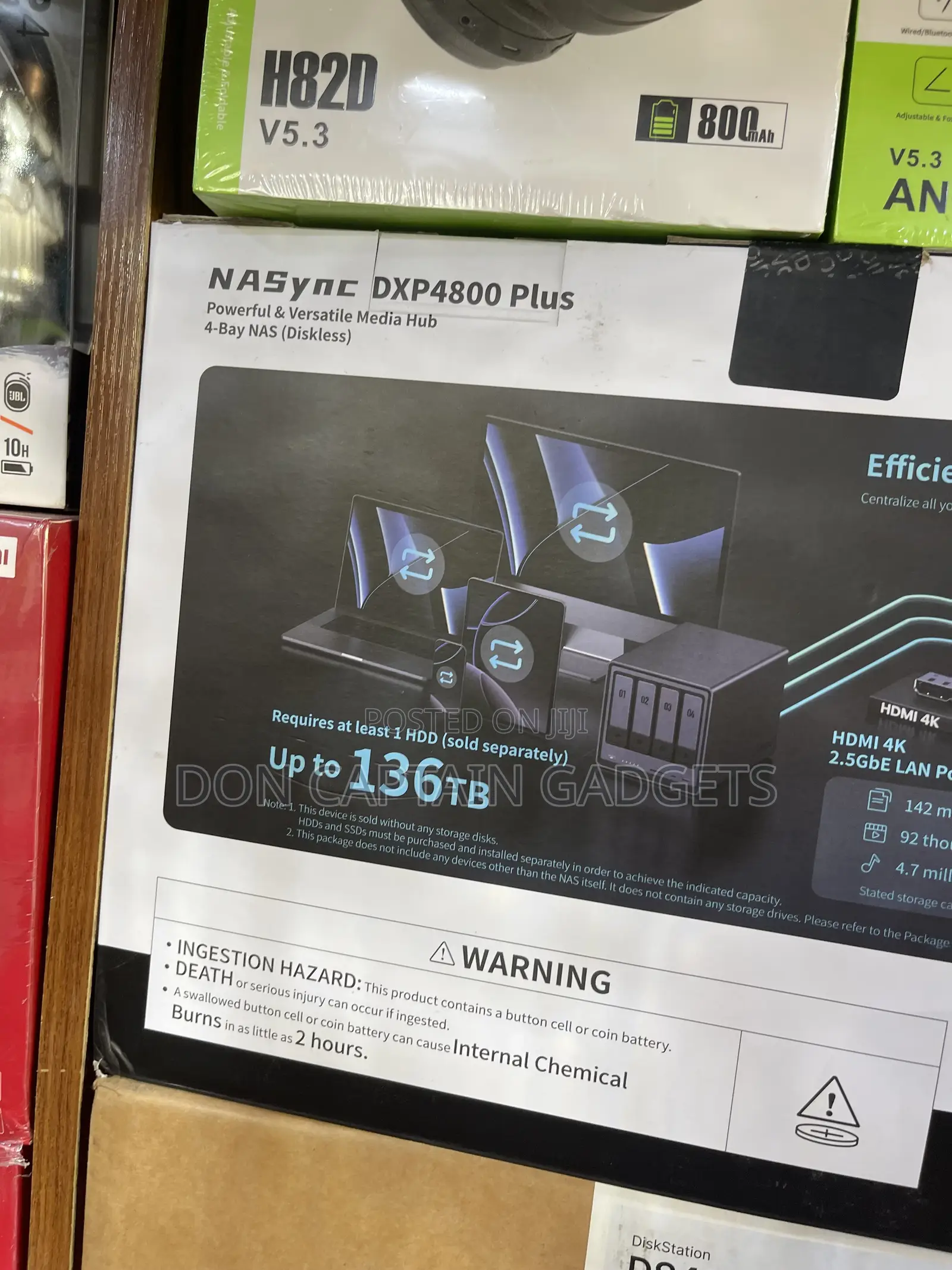 Ugreen Nasync Dxp4800 Plus Media Hub 4-Bay Nas