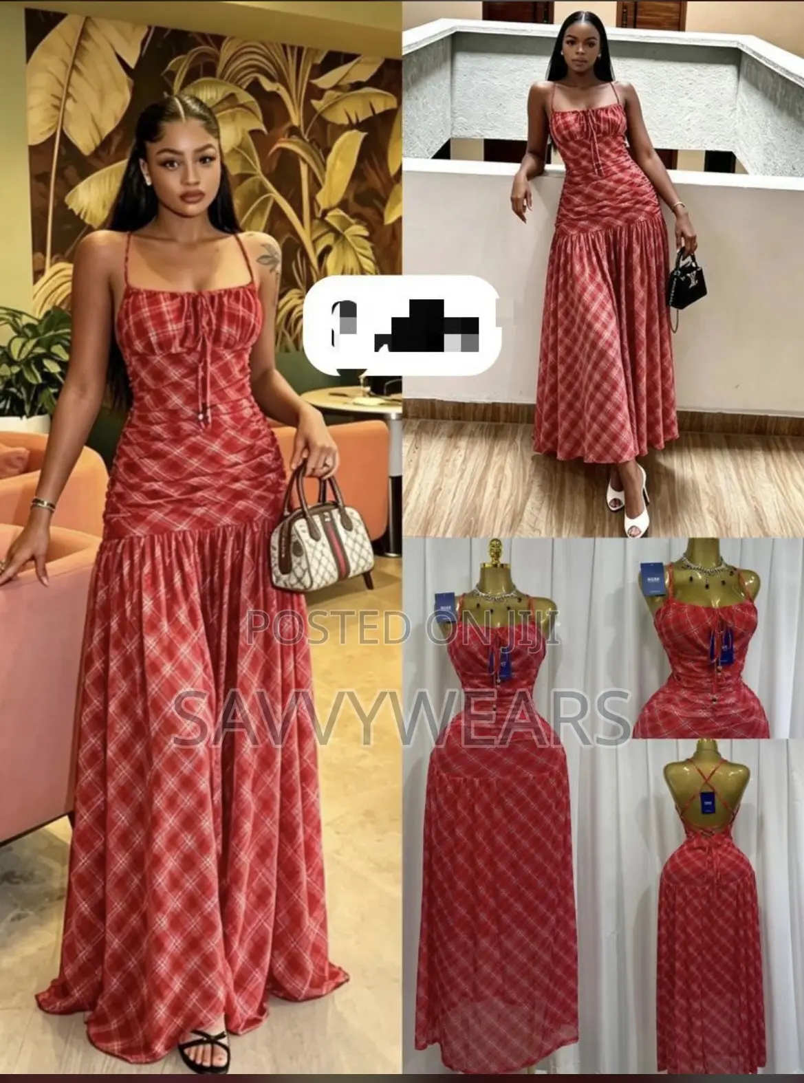 Cotton Flare Gown