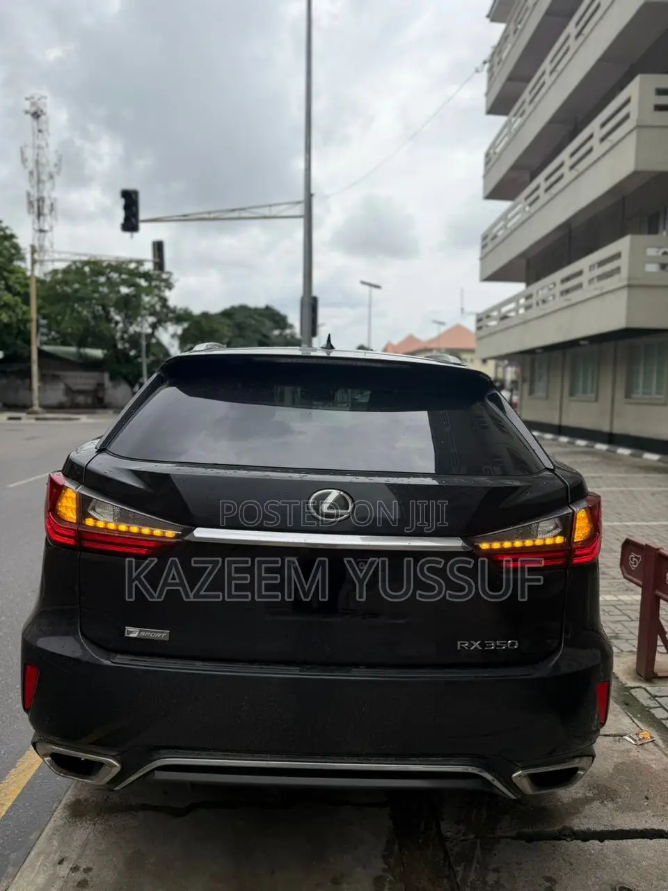 Lexus RX 350 F Sport AWD 2017 Black