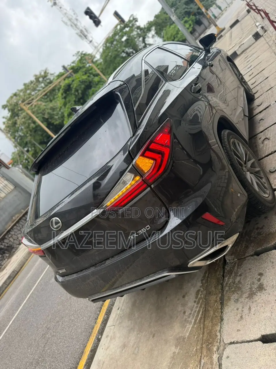 Lexus RX 350 F Sport AWD 2017 Black