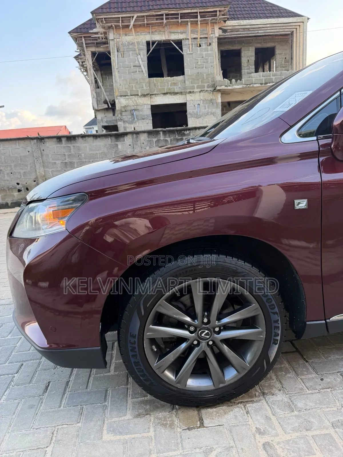 Lexus RX 350 F Sport AWD 2015 Burgundy