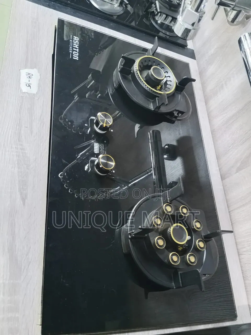 75 by 43cm Flip Ups 2 Burner Gas Cooker