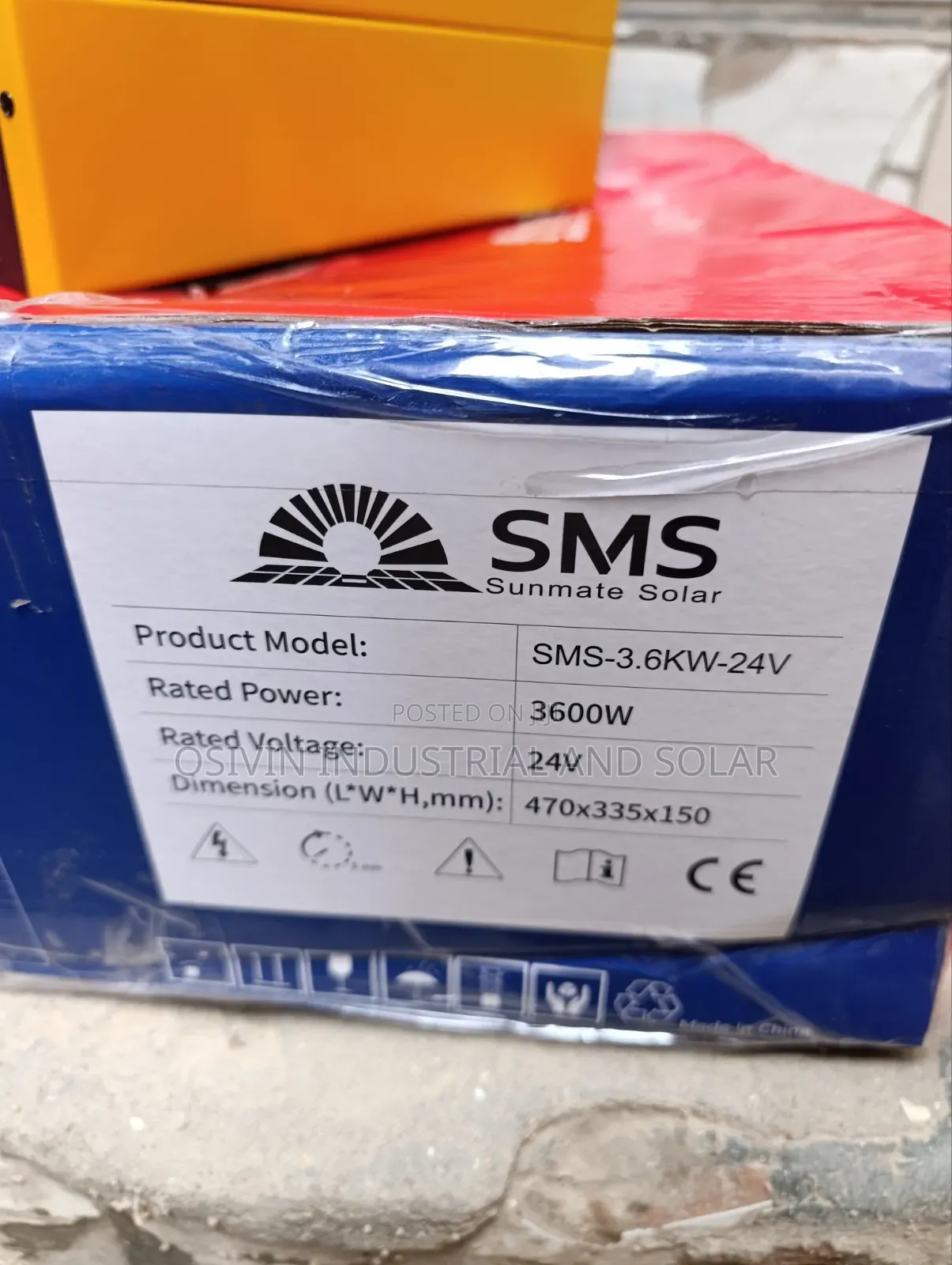 SMS Hybrid Inverter 3.6kva 24v