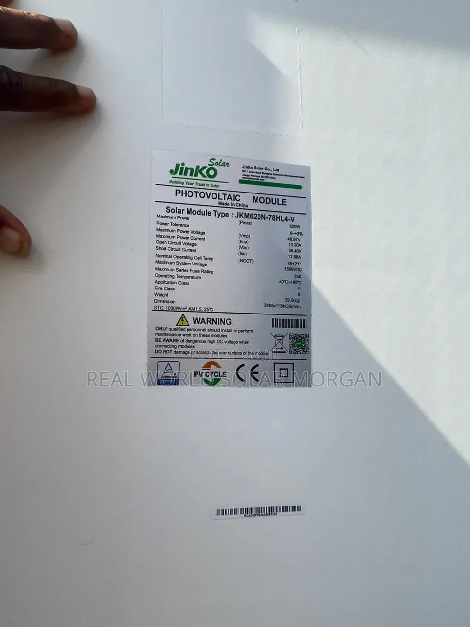 620w Original Jinko Solar Panel