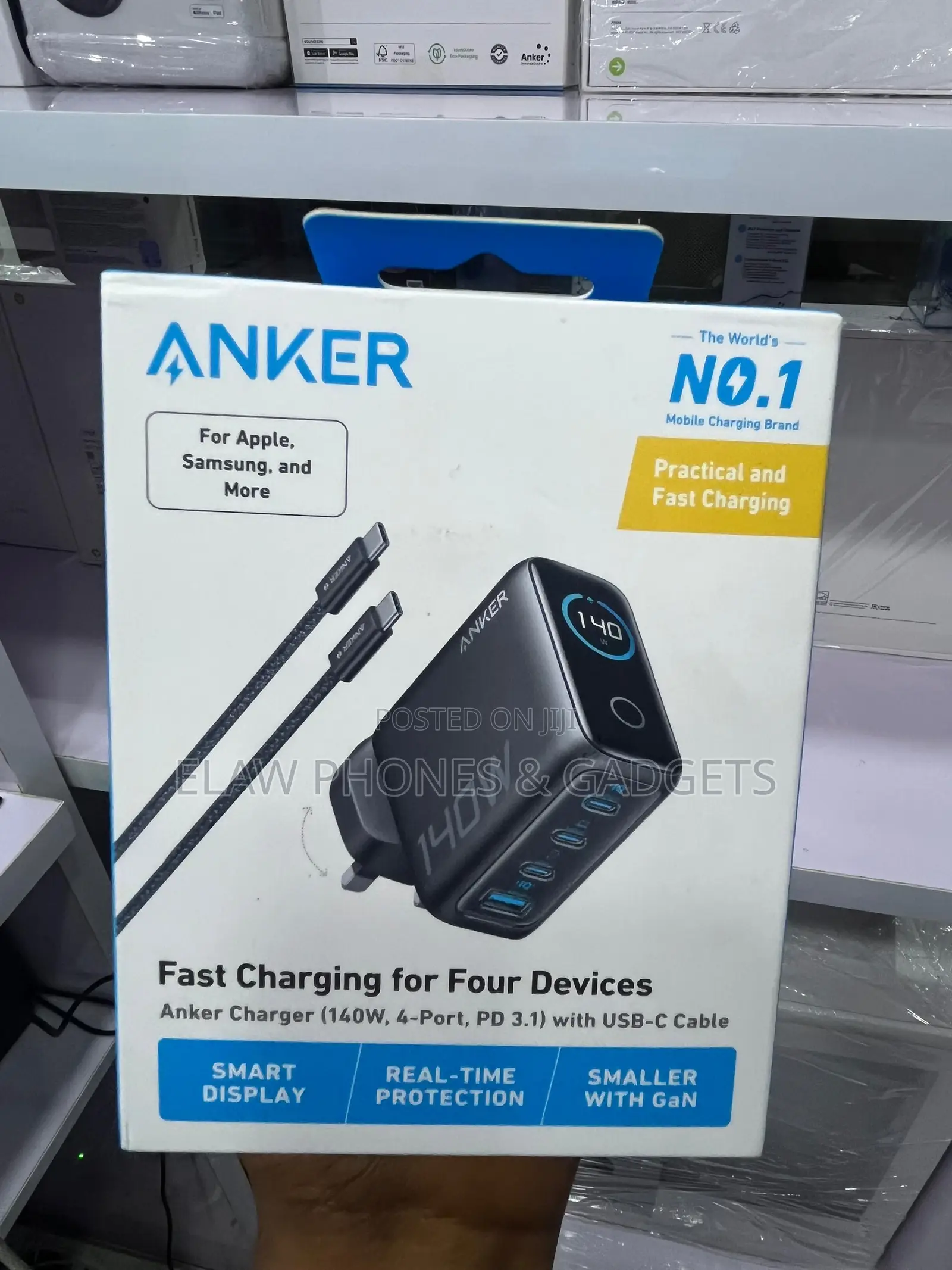 Anker 140w 4 Port Fast Charger