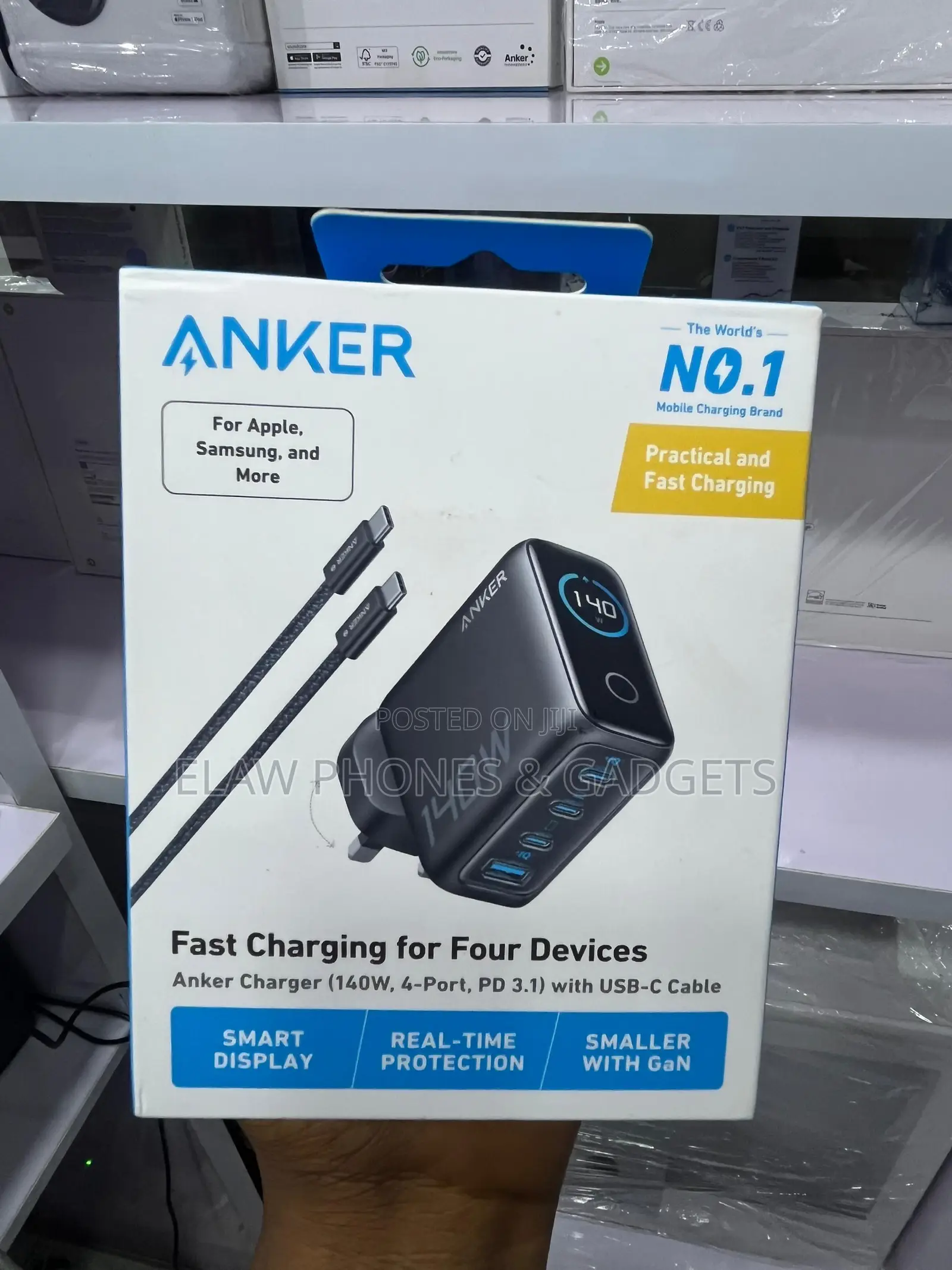 Anker 140w 4 Port Fast Charger