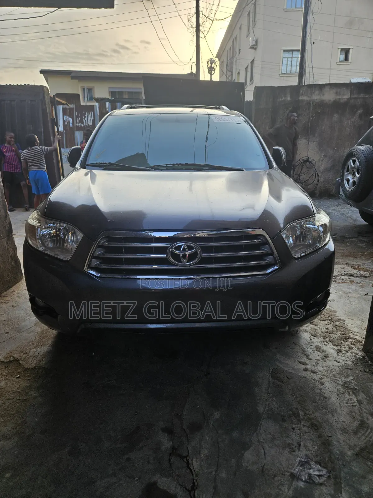 Toyota Highlander Limited 2008 Gray