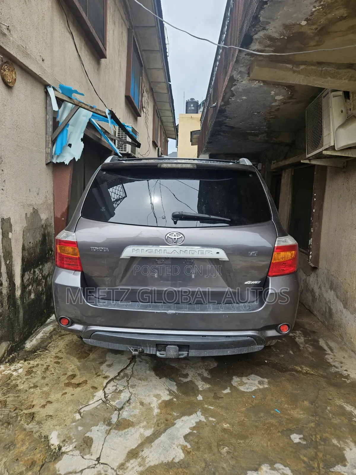 Toyota Highlander Limited 2008 Gray