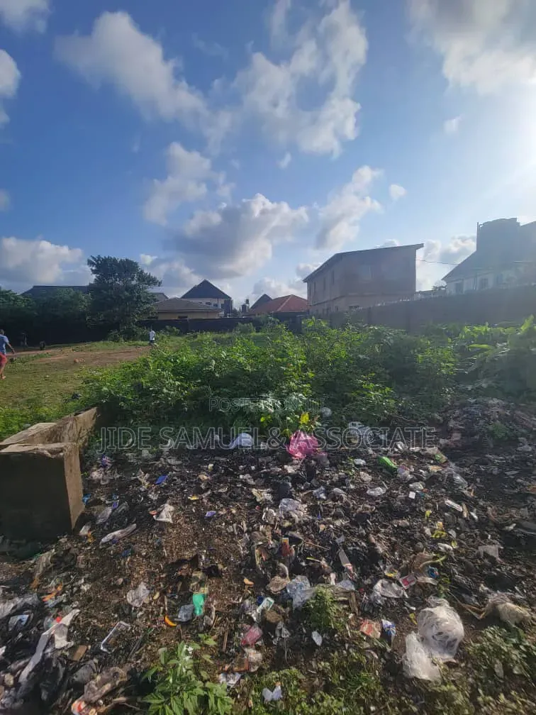 Half Plot Of Land At Ayobo For Sale