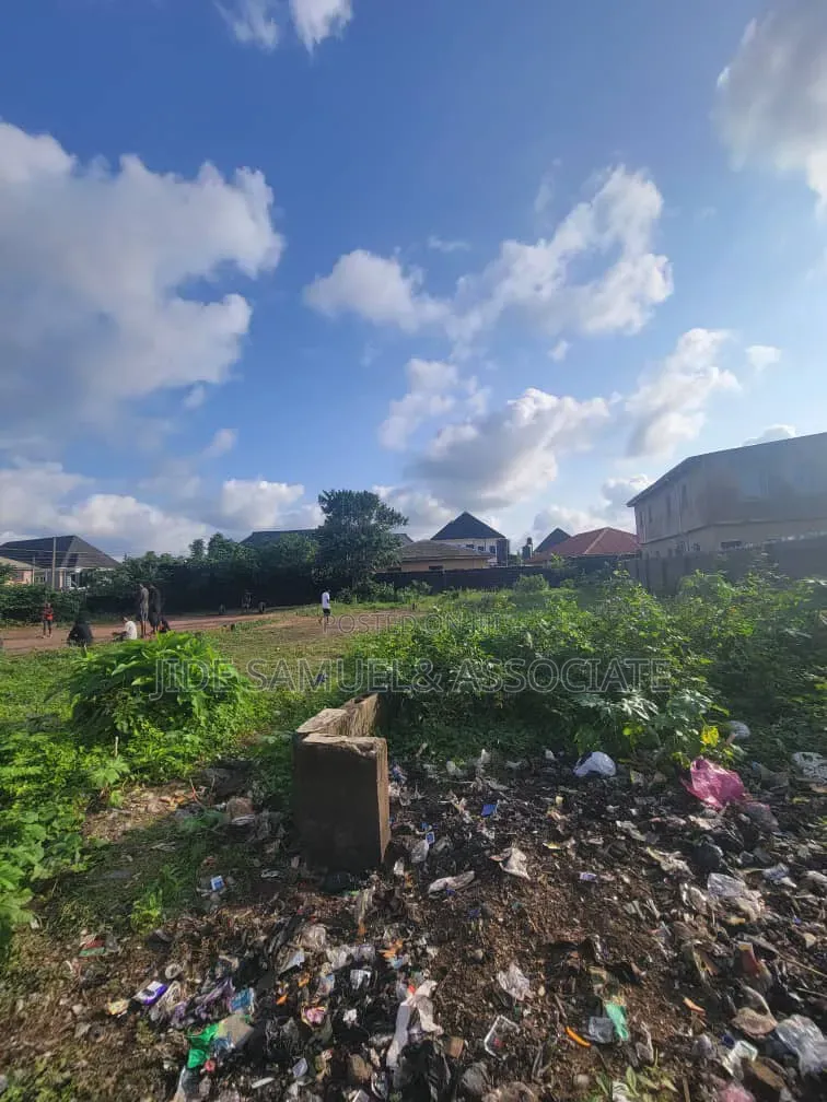 Half Plot Of Land At Ayobo For Sale
