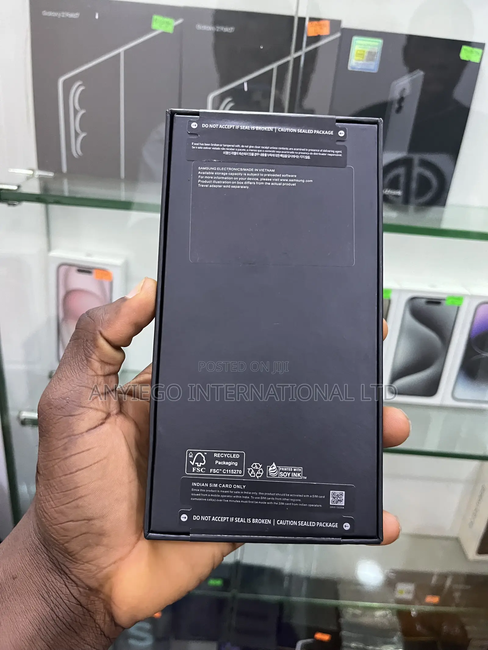 New Samsung Galaxy S25 Ultra 256 GB Black
