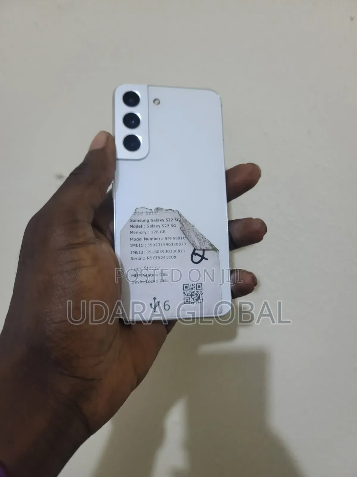 Samsung Galaxy S22 5G 128 GB White