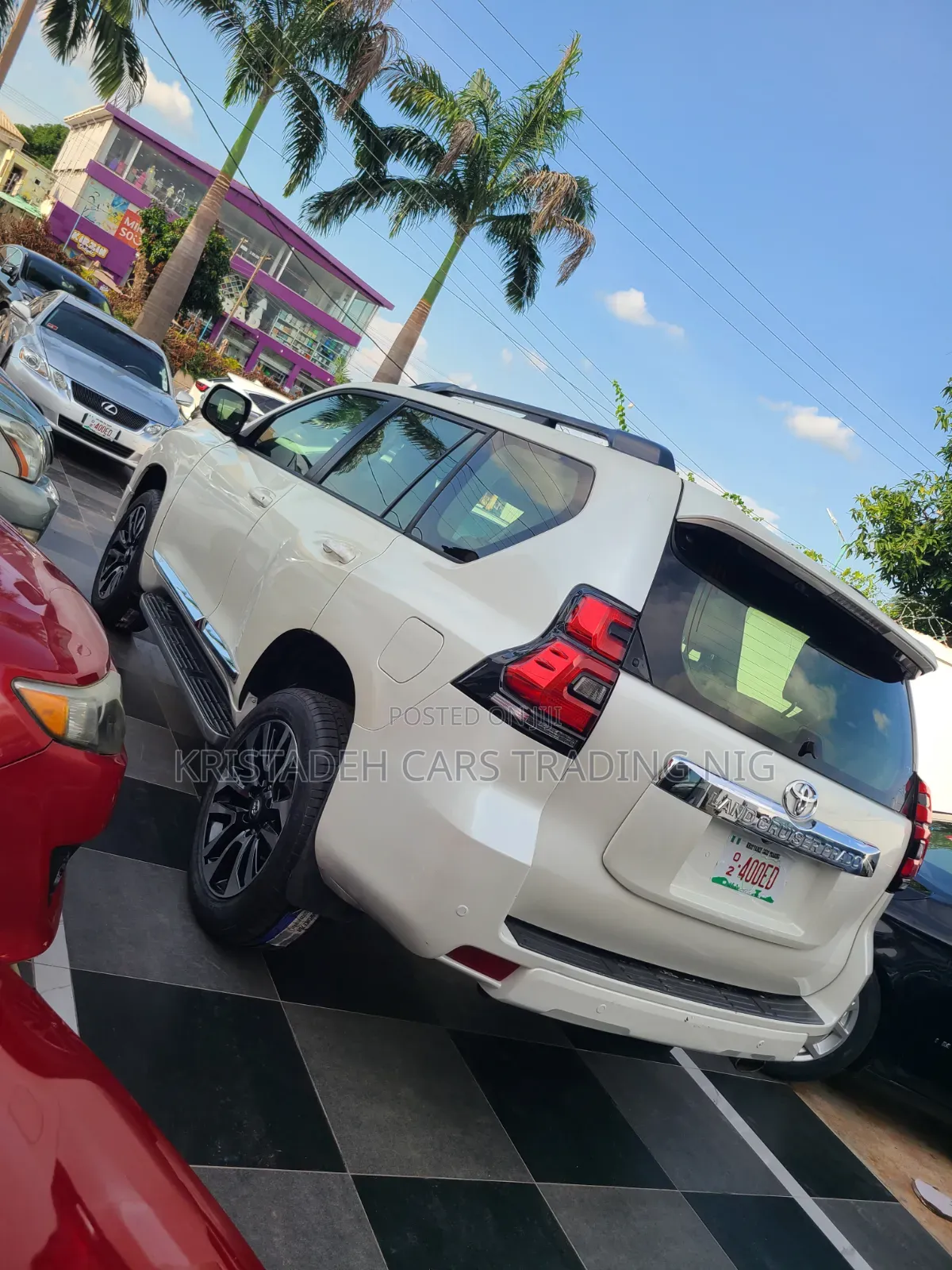 Toyota Land Cruiser Prado 2013 White
