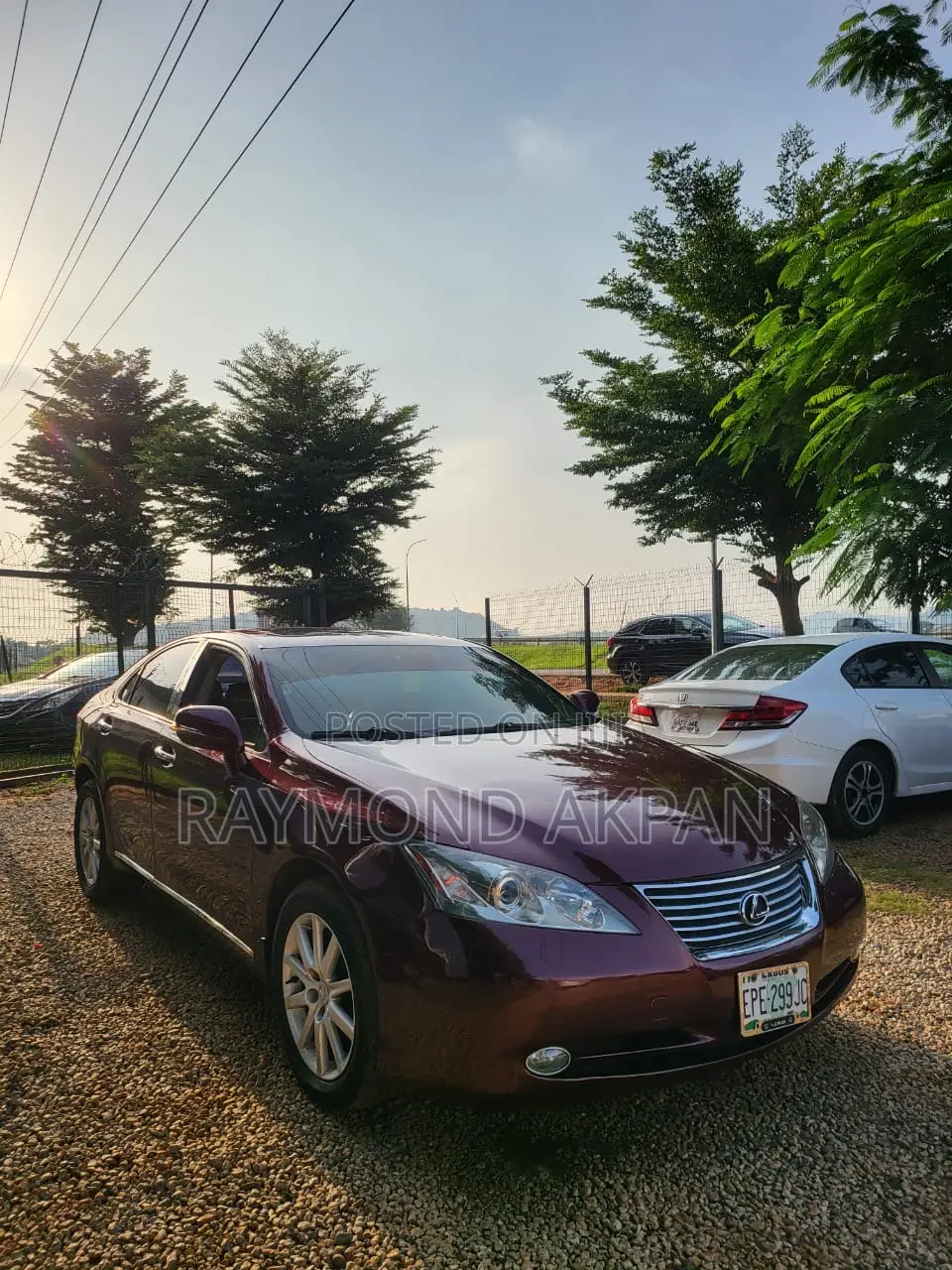 Lexus ES 350 2008 Maroon