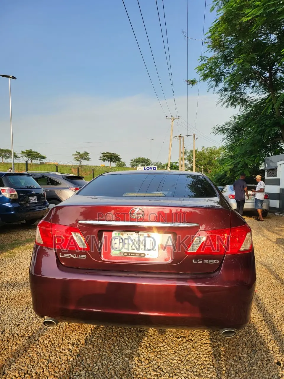 Lexus ES 350 2008 Maroon