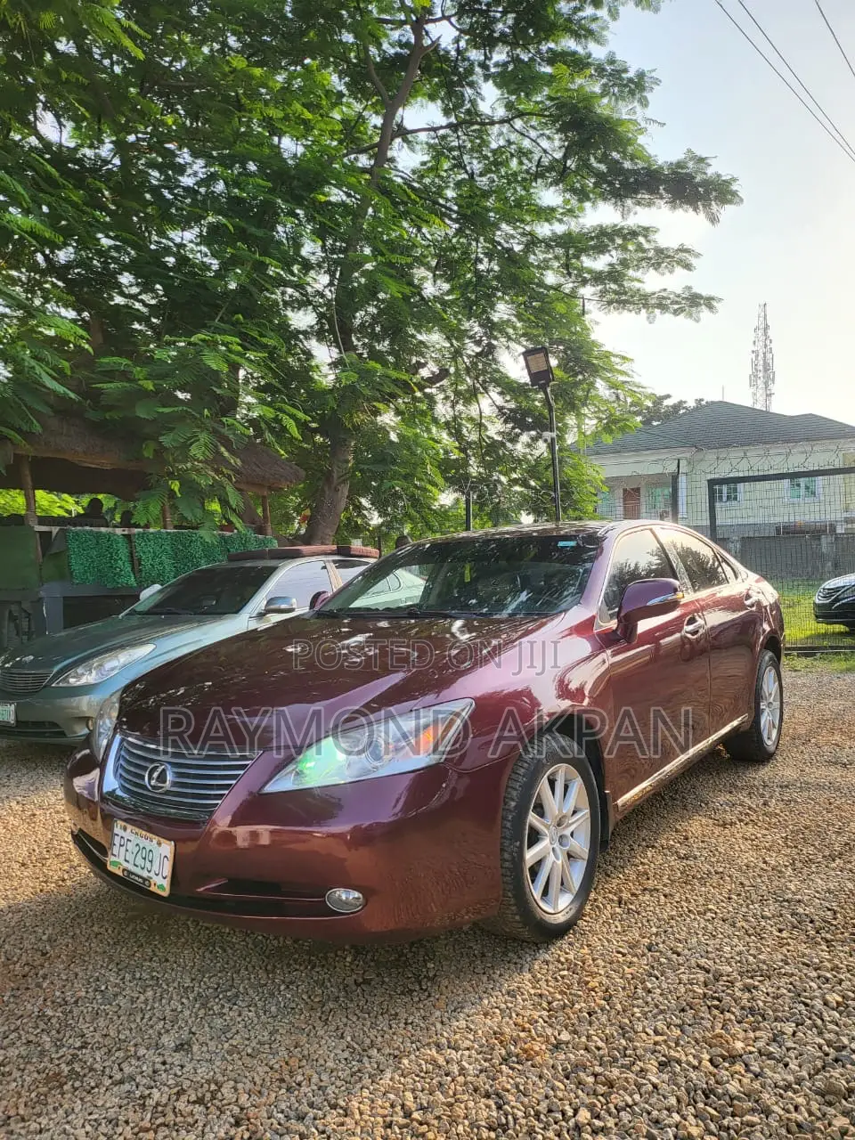 Lexus ES 350 2008 Maroon