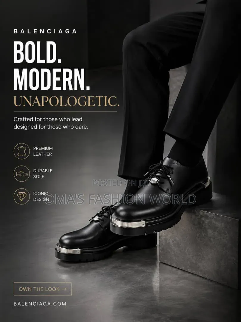 Step Into Class With Our Premium Shoes. Available Now! 