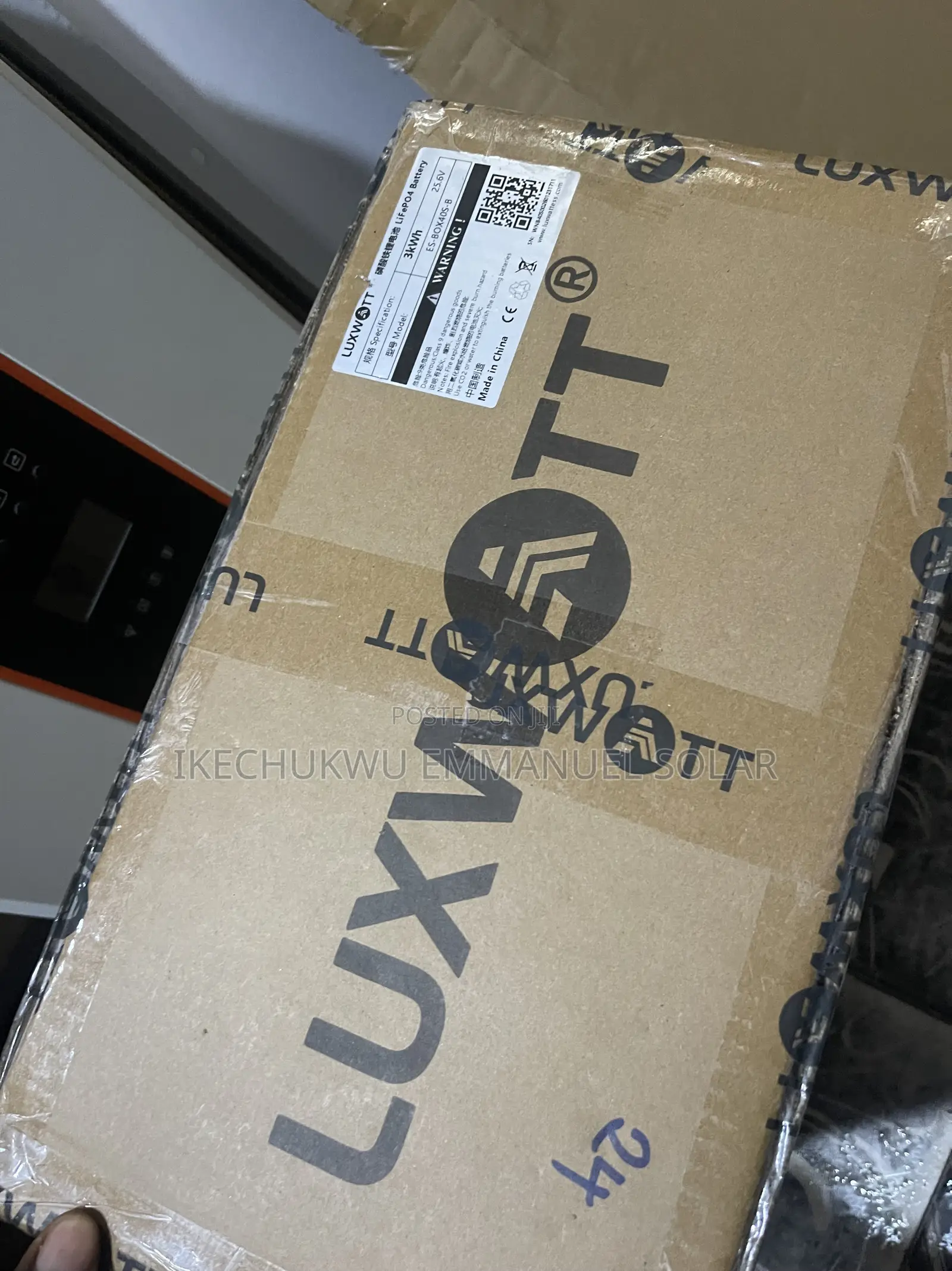 3kwh Lithium Ion Battery Luxwatts Much Available