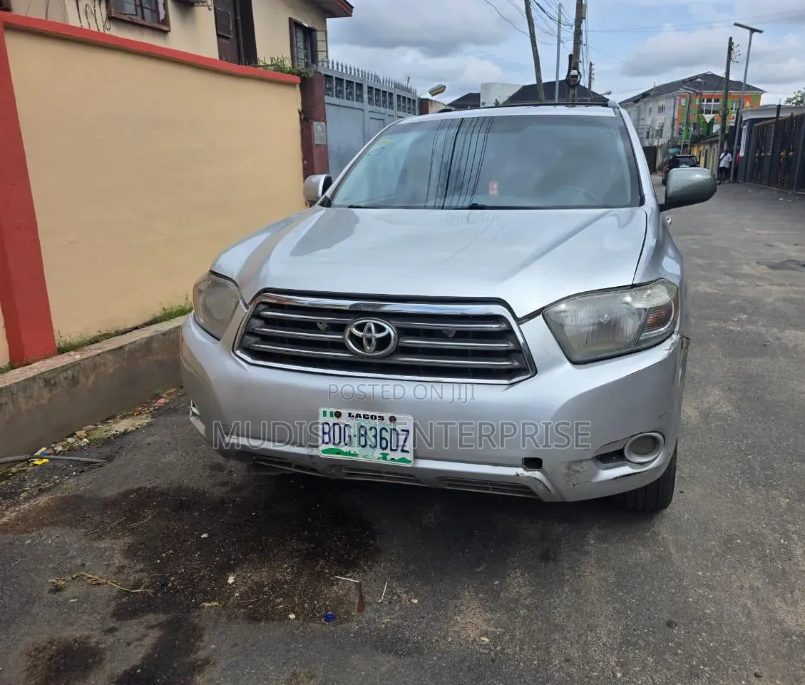 Toyota Highlander Limited 2008 Silver
