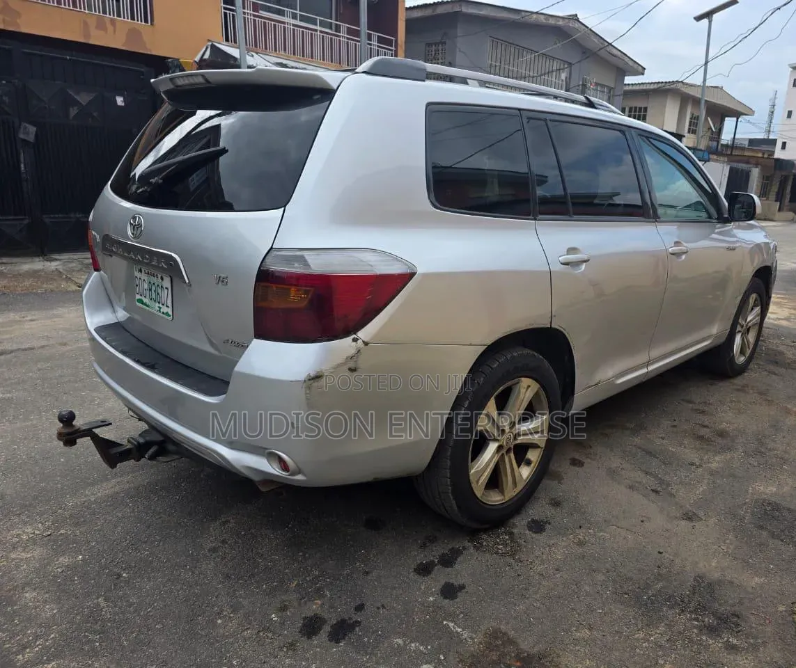 Toyota Highlander Limited 2008 Silver