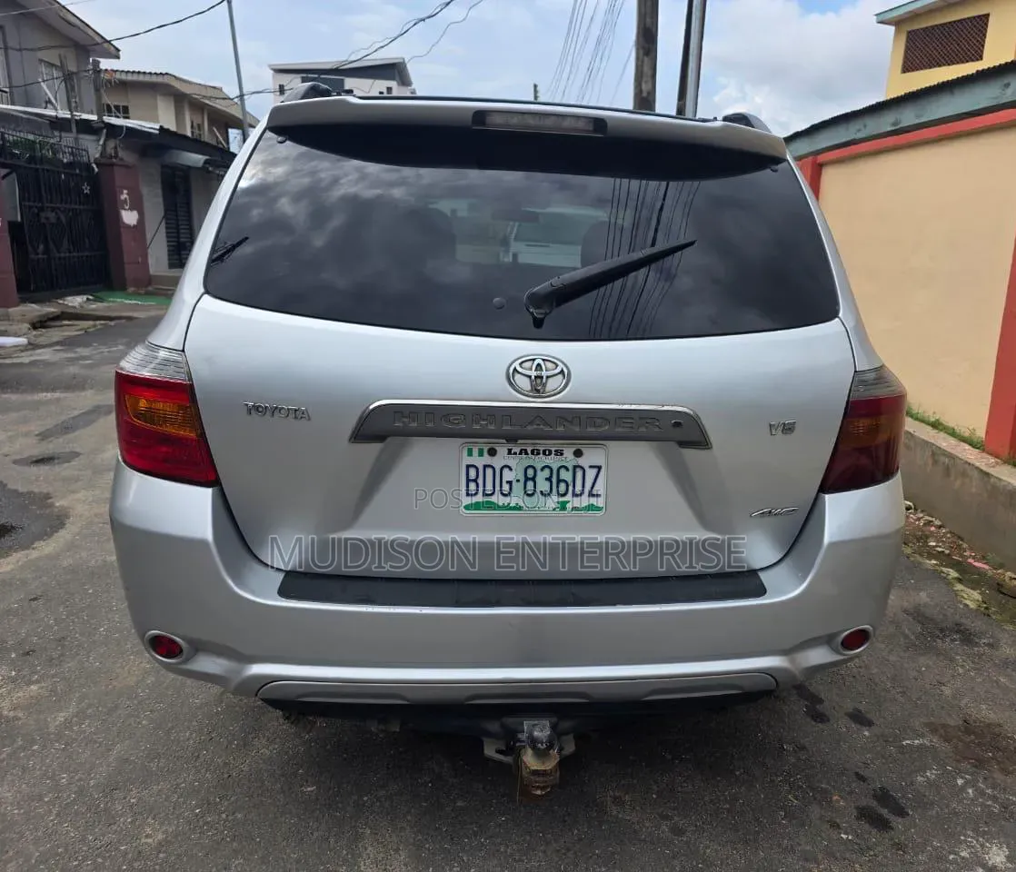 Toyota Highlander Limited 2008 Silver