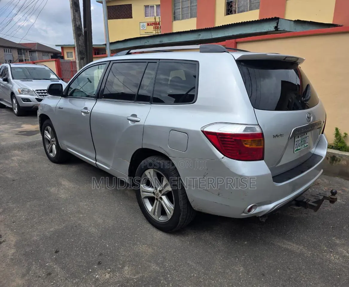 Toyota Highlander Limited 2008 Silver