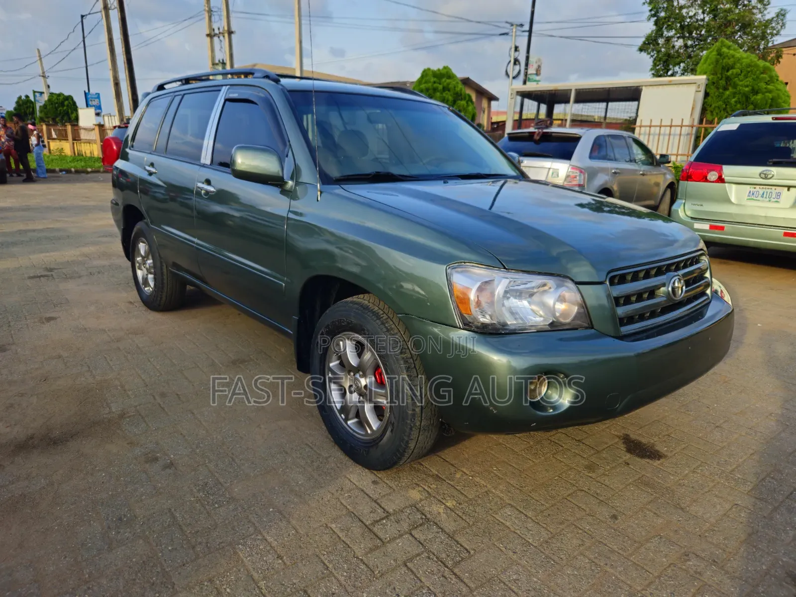Toyota Highlander 2006 Green
