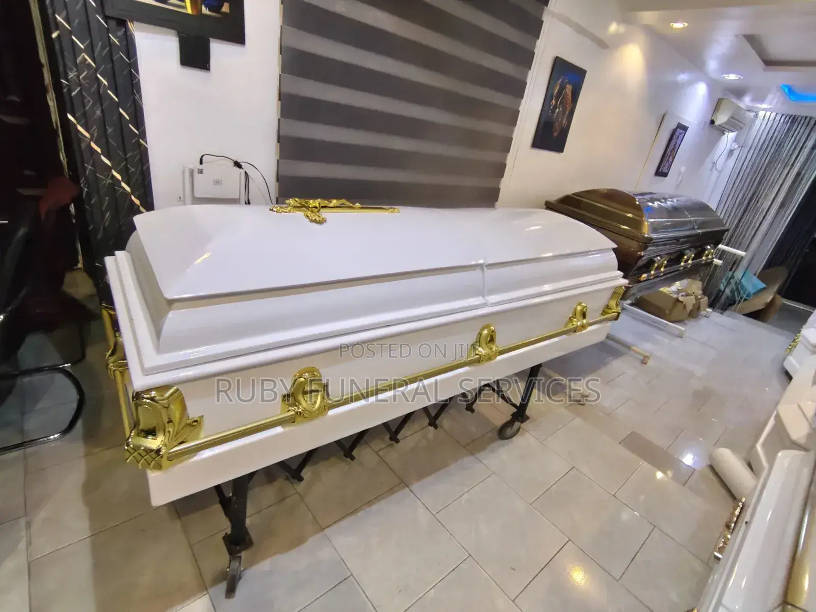 Wooden Metal Casket
