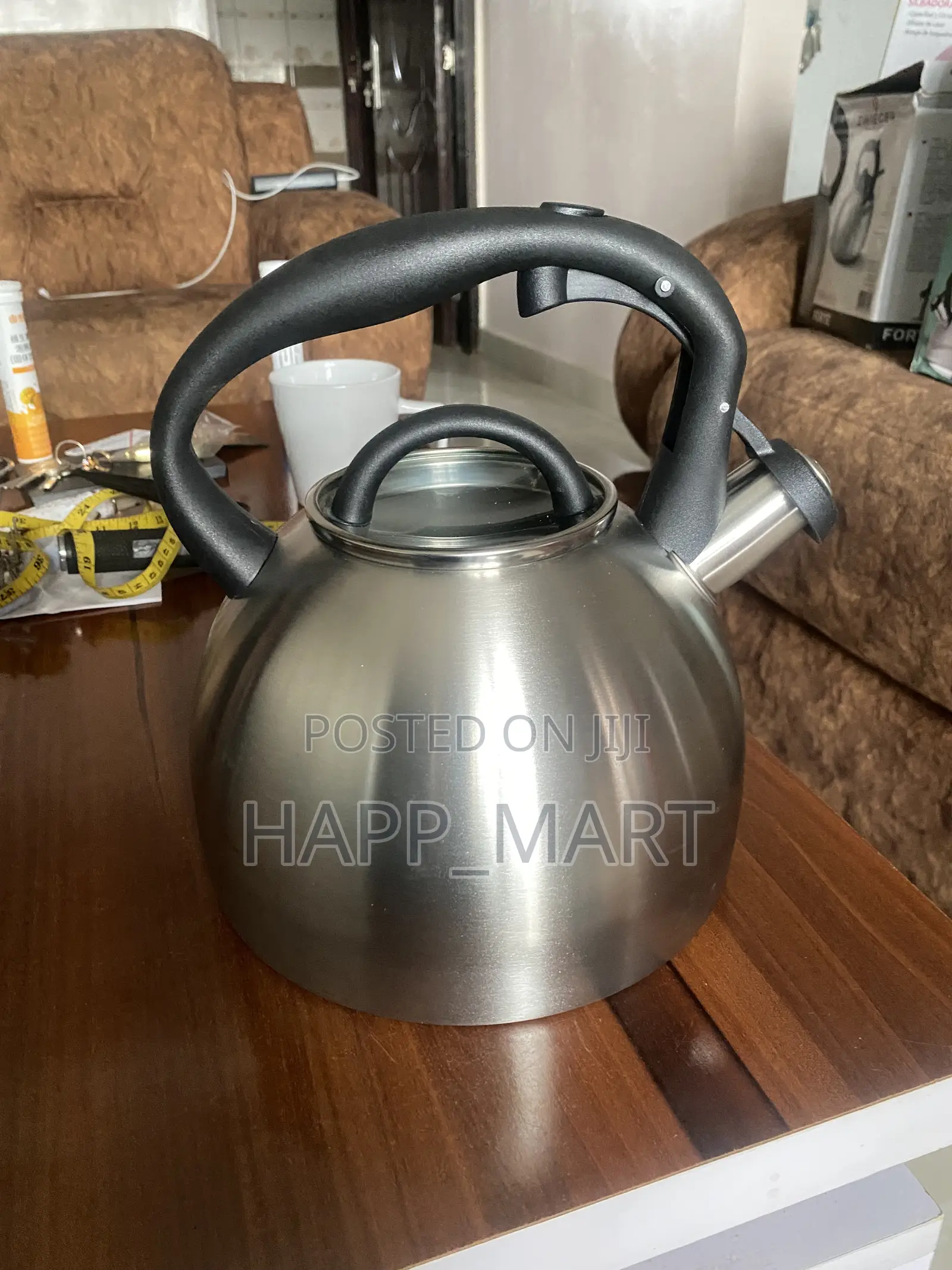 3l Heavy Stainless Steel Whistling Kettle