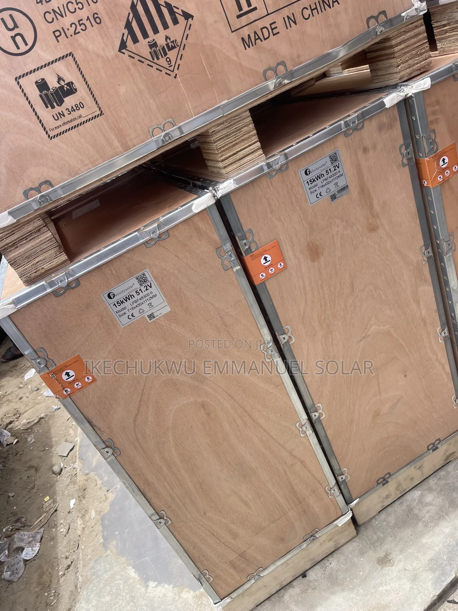 15kwh Lithium Ion Battery Felicity 51.2vots