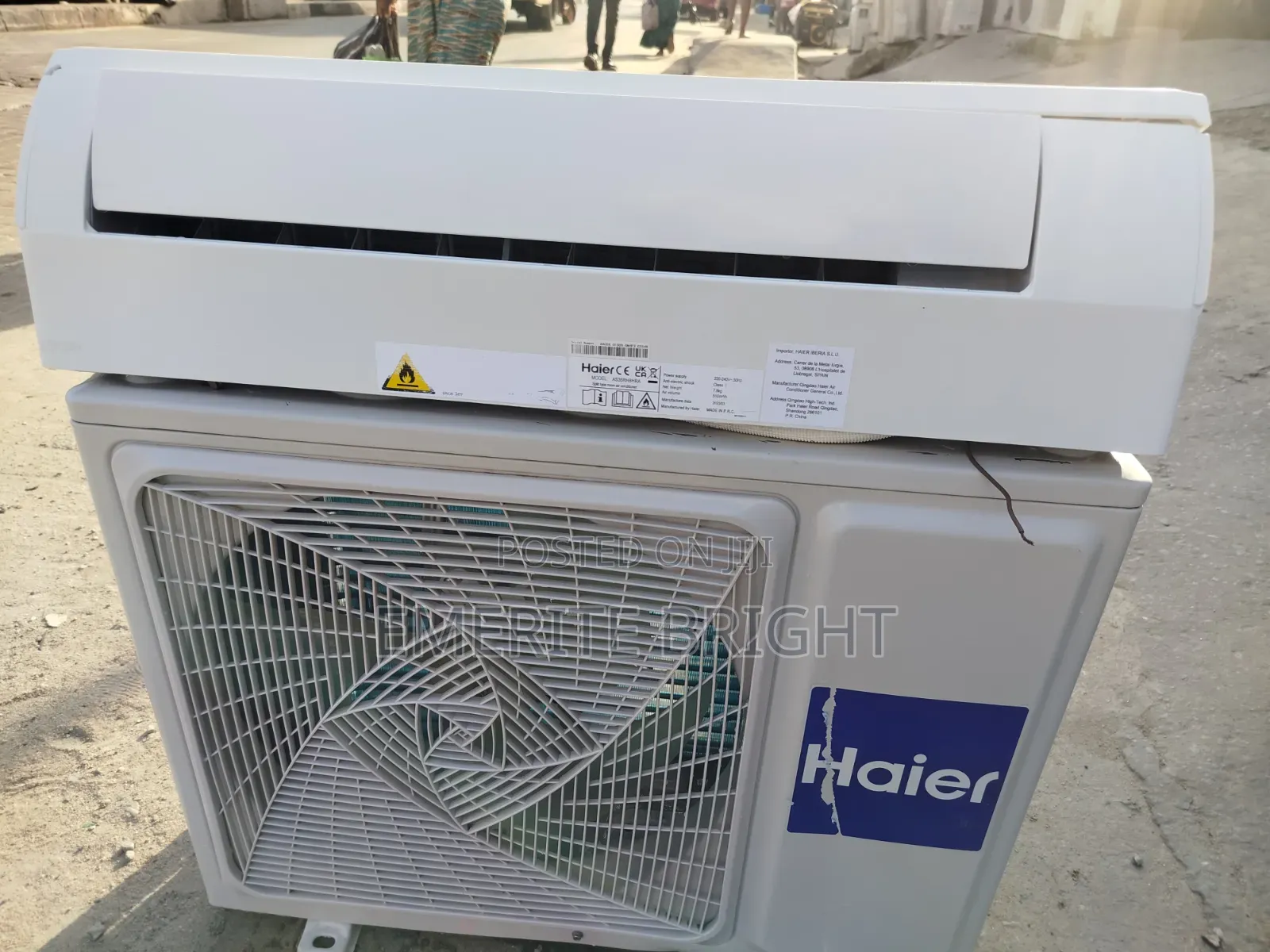 Haer Inverter Ac 1.5 Hp Wit R32 Gas